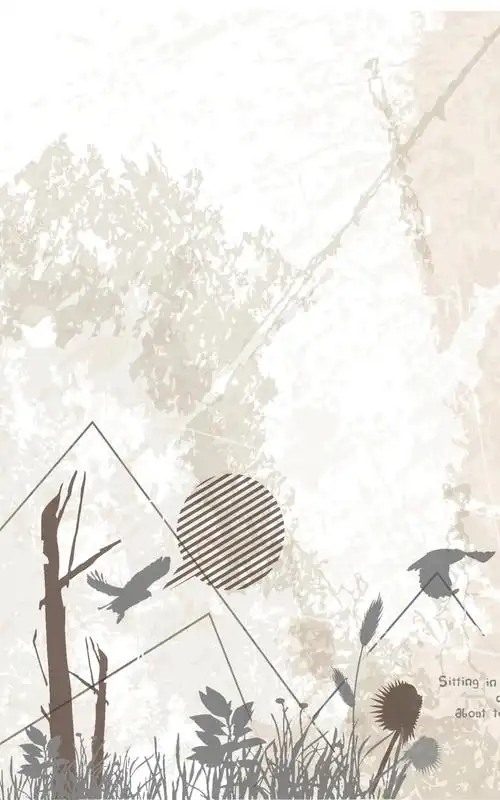 时尚简洁海报背景素材