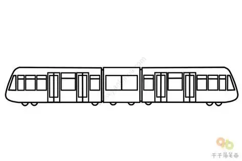 地铁简笔画地铁简笔画儿童画