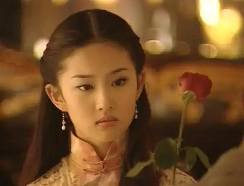 图刘亦菲白秀珠照片图集一副天生的古典美人相