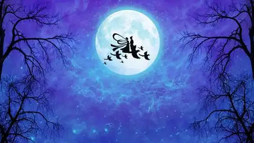 七夕牛郎织女唯美图片桌面壁纸