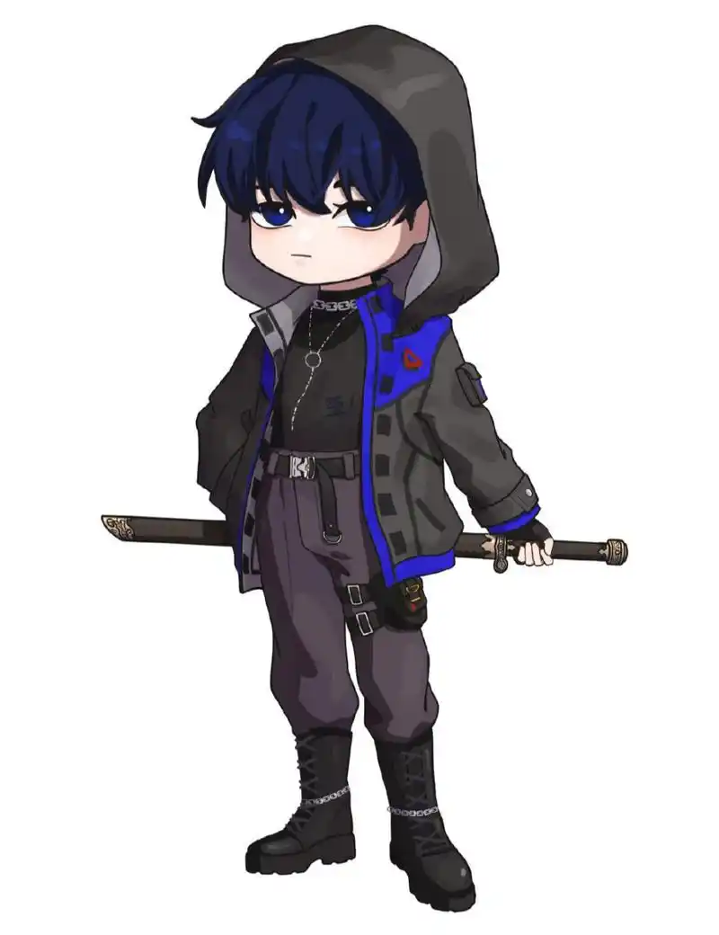 盗墓笔记# #张起灵# q版的小哥可可爱爱