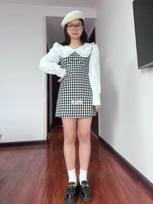 160/115斤微胖|夏日憧憬反季穿搭95