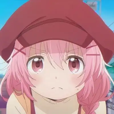 可爱粉发系动漫女生头像有些人光是遇见就已经足够了