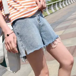 【时尚牛仔女短裤,薄款图片】时尚牛仔女短裤,薄款图片大全_好便宜网