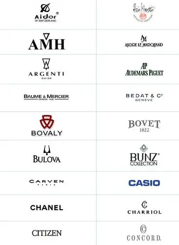 手表品牌标志大全