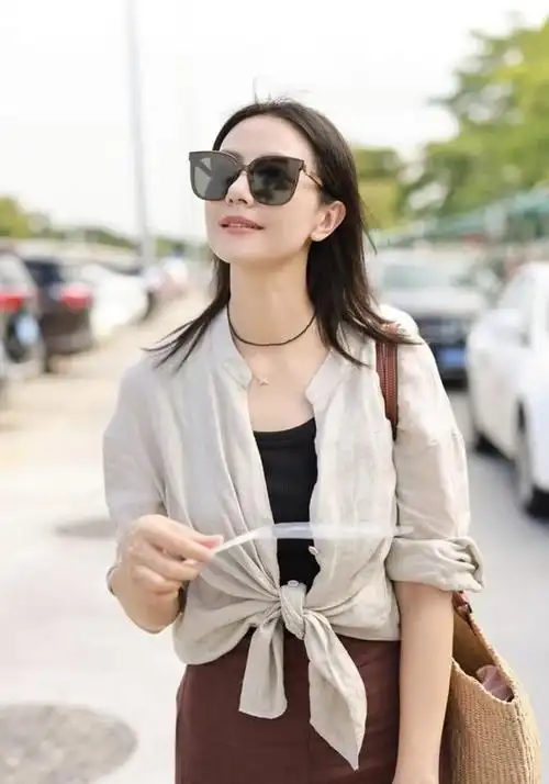 高圆圆气质全靠颜值撑!