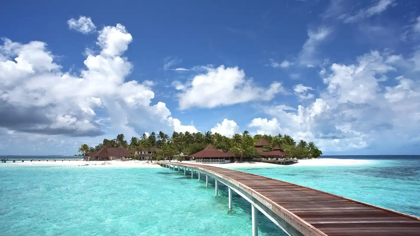 马尔代夫唯美岛屿摄影高清电脑桌面壁纸