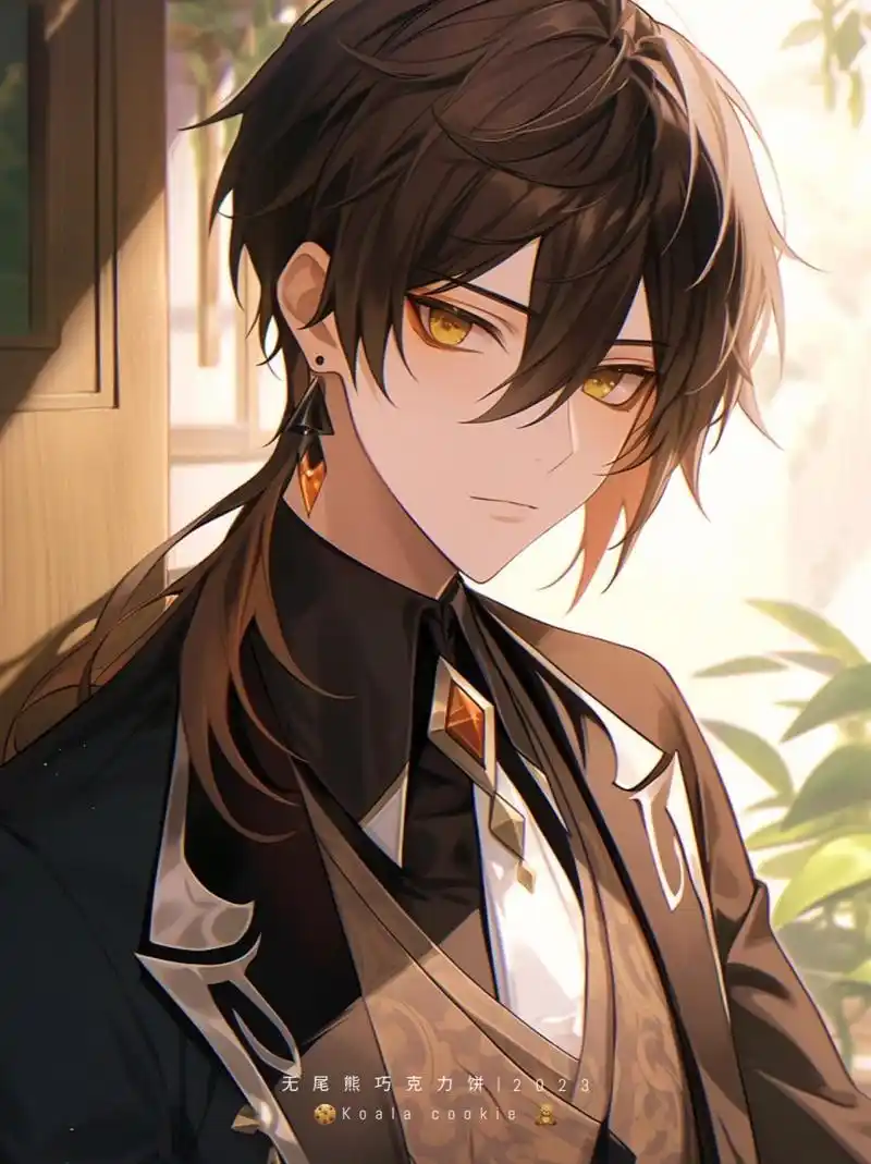 每日壁纸| 05 原神男神·大长腿钟离 prprpr