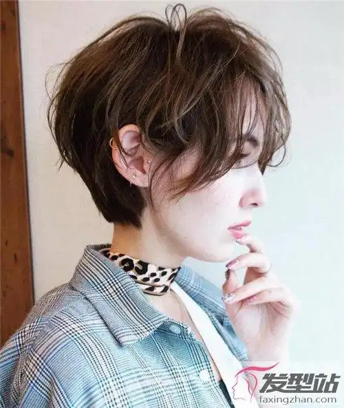 最新日系露耳短发清凉减龄又帅又美