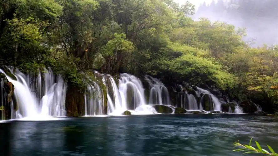 九寨沟梦幻风景高清桌面壁纸