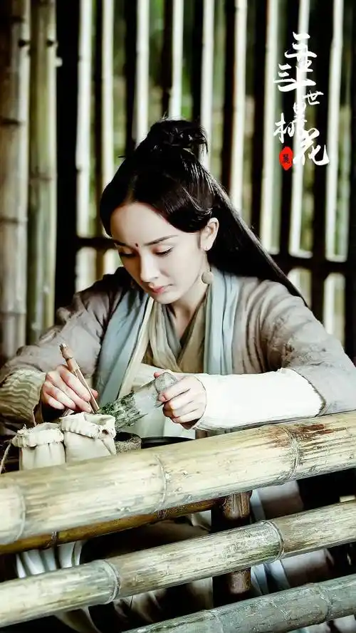 杨幂,古装美女,三生三世十里桃花,杨幂,古装美女,剧照,手机壁纸三生