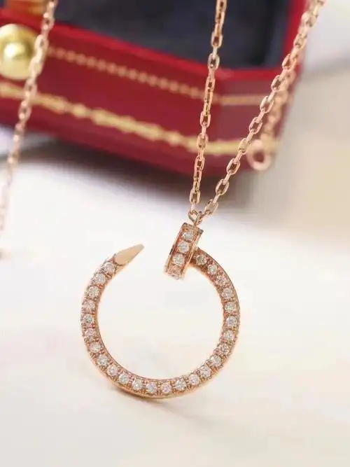 卡地亚钉子项链