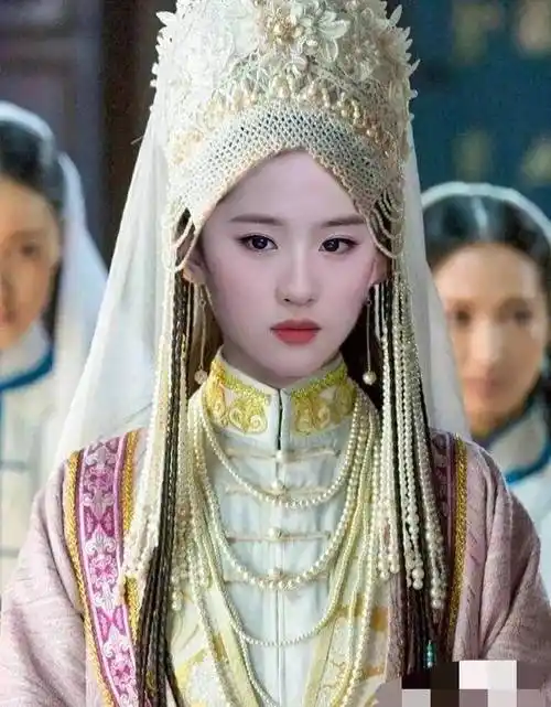 如果刘亦菲演甄嬛是种什么样的感觉?没有人找她拍!_清宫_造型_蓝色