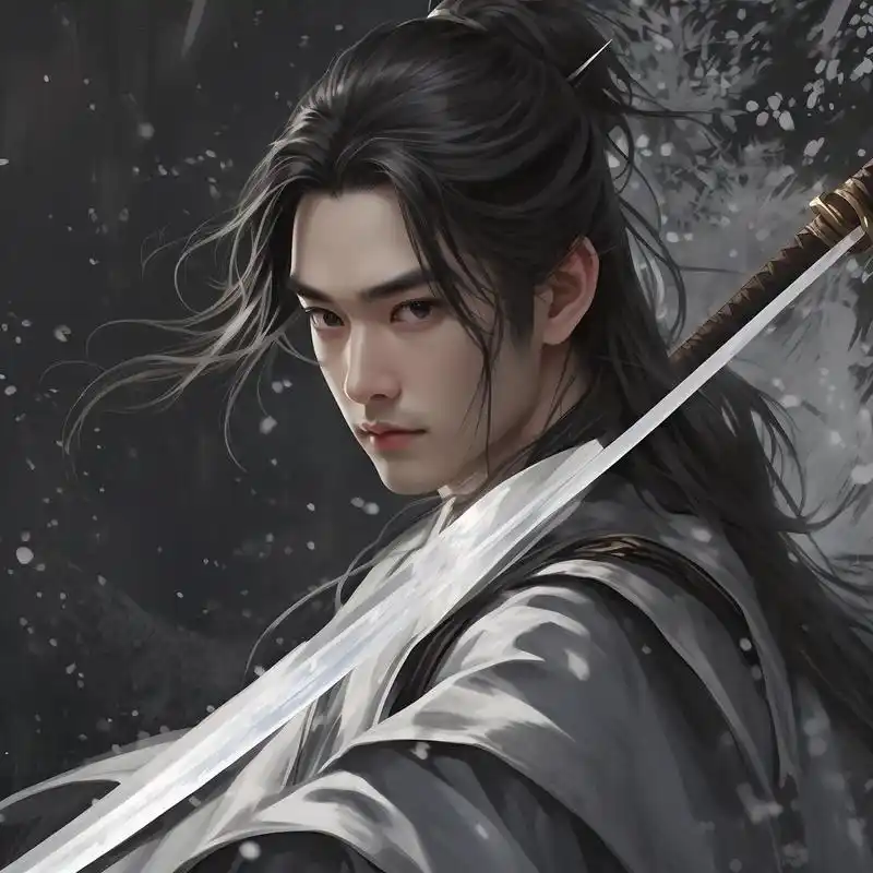 9515古风男剑客,侠气凛然头像98 仗剑走天涯,侠骨柔情,古风男