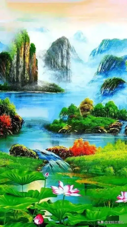 最美世外桃源,人间仙境风景图片,大自然的鬼斧神工,太美了