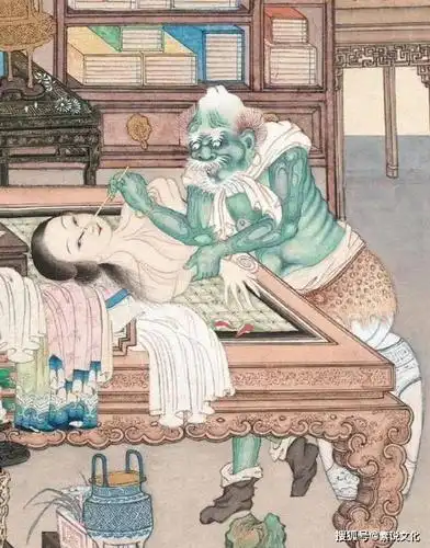 原创一张聊斋女鬼图,是清朝无名画师所画,一般人晚上都不敢看