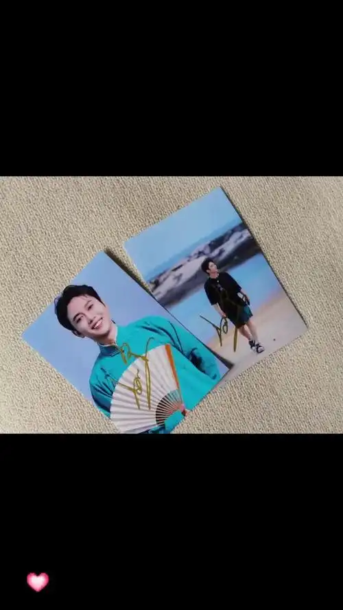 孟鹤堂周九良签名照德云女孩好物推荐孟鹤堂周九良追星女孩明星周