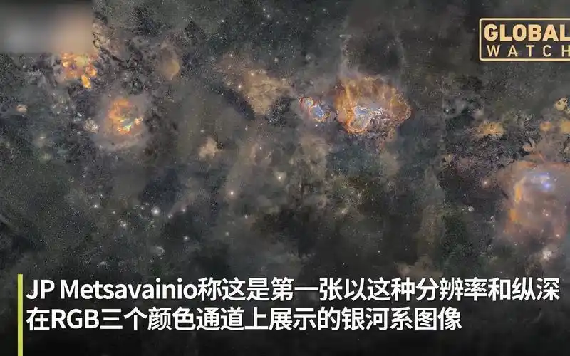 17亿像素的银河系全景图