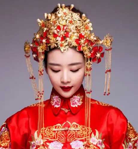 中式新娘发型图片 感受端庄典雅的古典美