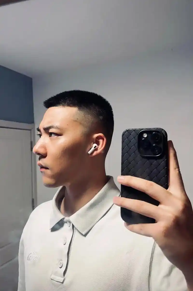 敢想敢干最重要.#侧颜 #寸头 - 抖音