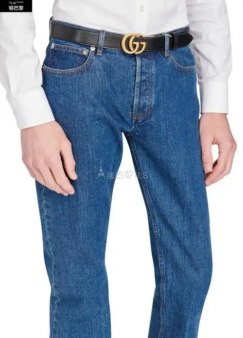 【包邮包税】 gucci古驰 21年春夏 男士 腰带 gg 双面腰带 guc5633cb