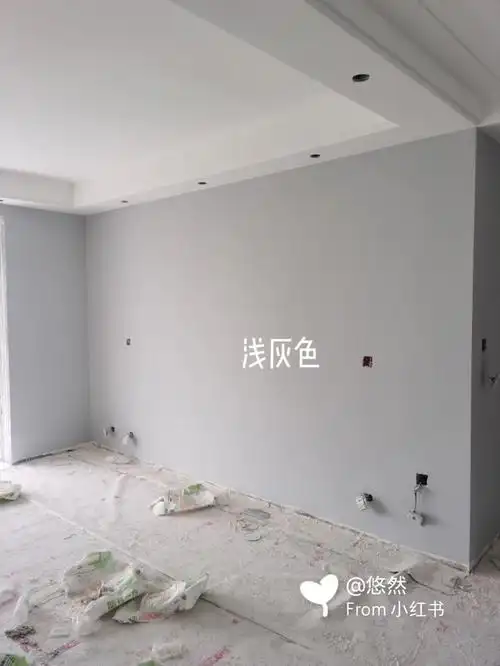 在选墙漆颜色时,也纠结了很久,翻看了大家的帖子