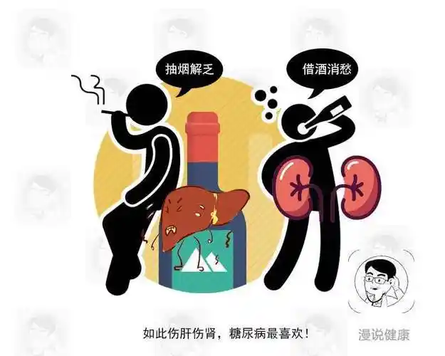 男子抽烟喝酒30年患病变铜人看完这些后果劝你戒烟酒