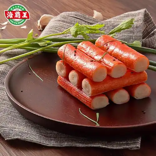 海霸王蟹味棒250g火锅蟹肉棒关东煮麻辣烫手撕蟹柳新鲜食材