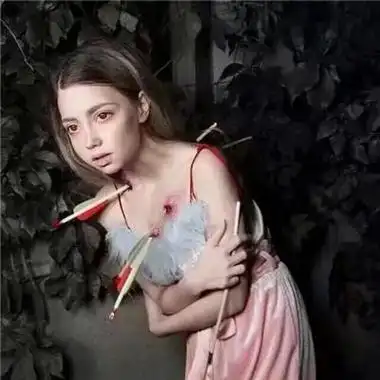 万圣节女生恐怖头像