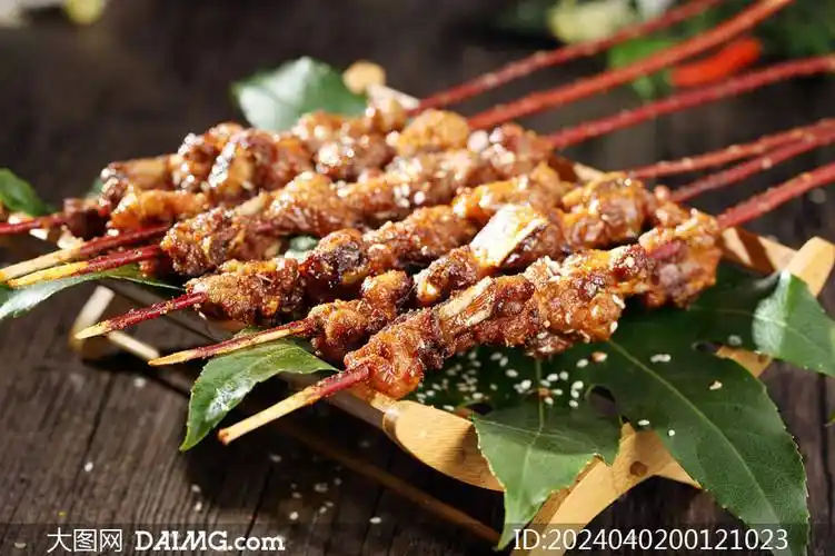 烧烤店美食羊肉串图片素材_photo_daimg_html