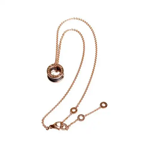 项饰/吊坠】bvlgari(宝格丽)18k玫瑰金陶瓷项链【正品 价格 图片】
