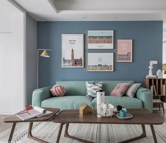 客厅墙面什么颜色好看最耐看的客厅墙面住三十年都看不厌