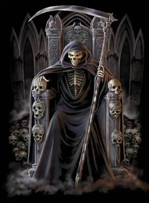 那就是在你决定纹死神前后,身上不宜出现其他诸如般若的纹身