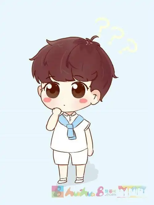 王源q版萌图简笔画人物