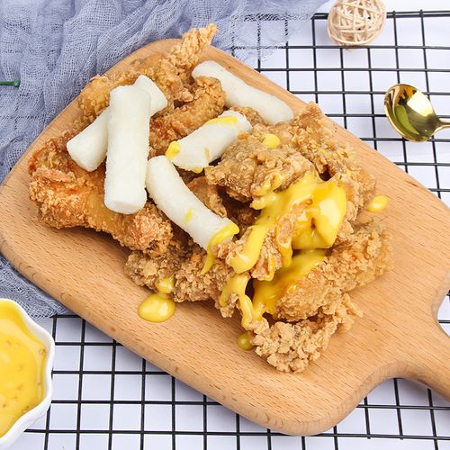 裕哆哆韩式炸鸡年糕条1kg*12袋韩国部队火锅风味辣炒年糕整箱商用