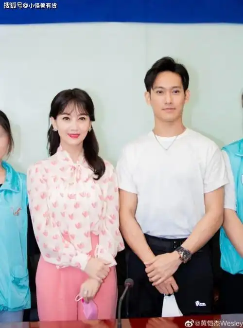 67岁赵雅芝与34岁儿子街拍母子长相神似穿同款衣服合影似姐弟