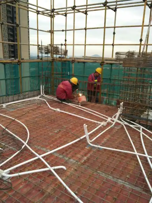 9#楼十八层均压环焊接