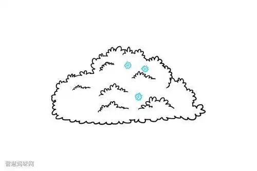 灌木丛简单画法灌木丛简笔画图解