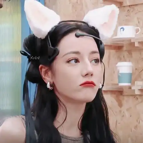 整点小猫7200530972头像#迪丽热巴说我脑子本来就不好