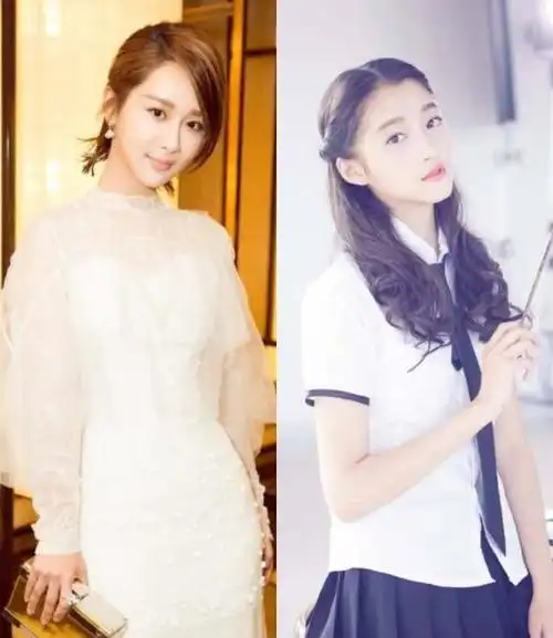 关晓彤杨紫同框领奖,台下画面和谐,台上全是小动作