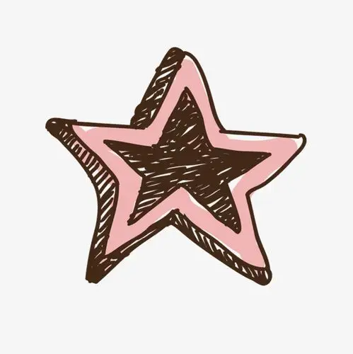矢量手绘星星素材