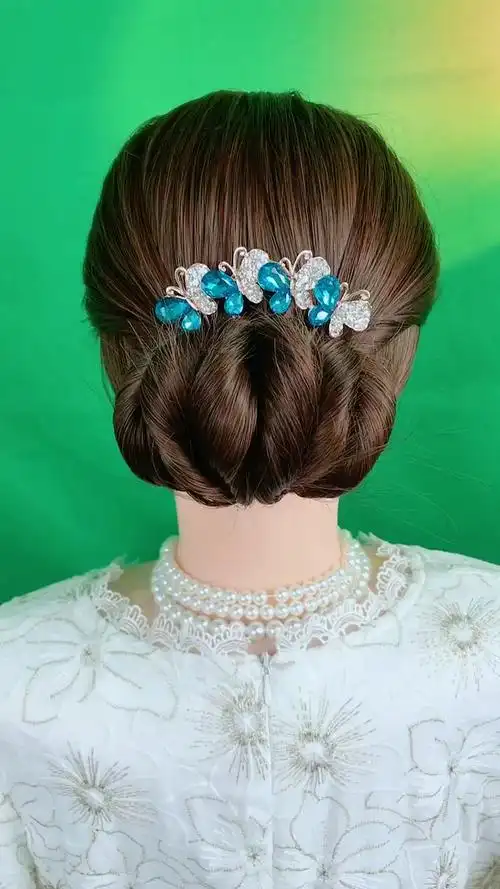 高贵大气,喜婆婆发型