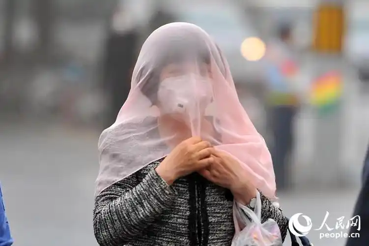 北京发布沙尘暴蓝色预警2