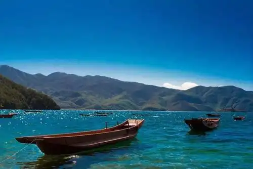 泸沽湖遇见最美的风景