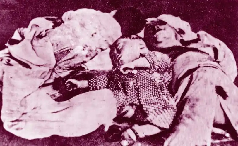 奸淫掳掠大肆纵火繁华的南京成为修罗场