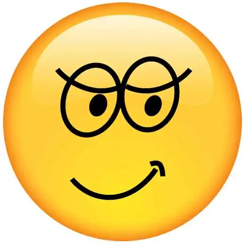 戴着眼镜笑 - emoji 大脸表情_动图_emoji表情