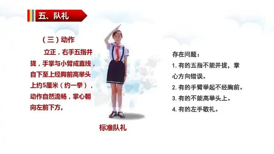 敬标准队礼 做合格队员主题升旗仪式