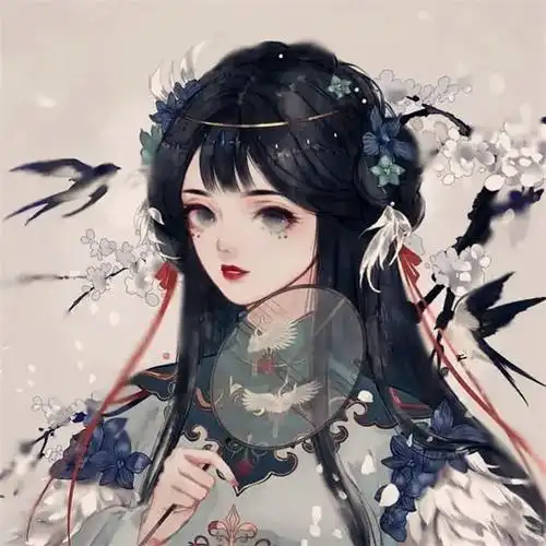 女生温柔古风头像动漫神仙图片