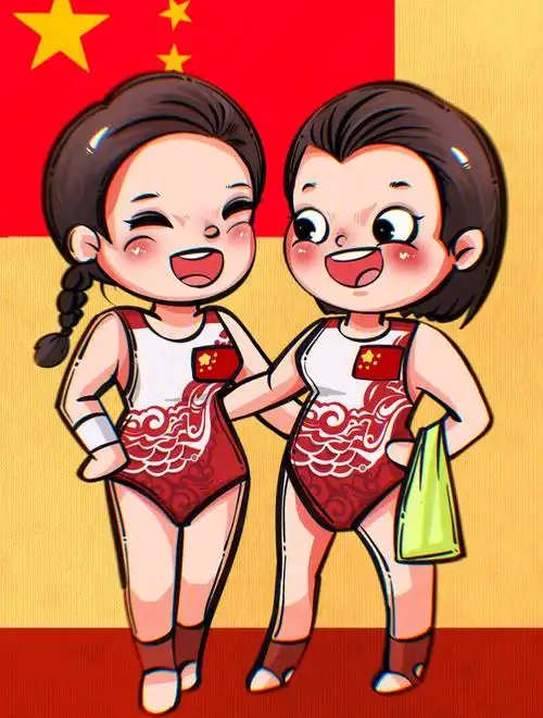 2021东京奥运冠军卡漫人物