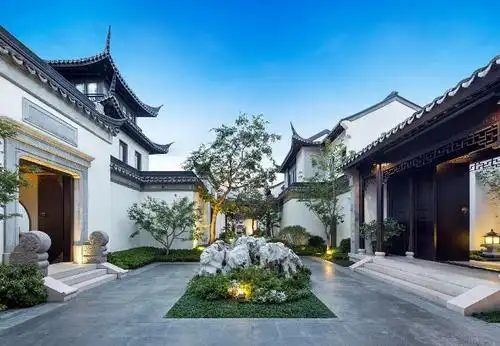 【中式别墅】中式别墅设计_中式别墅庭院_设计百科-保障网百科